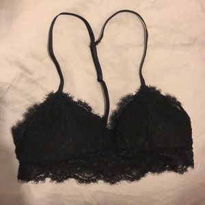 Aerie black lace bralette